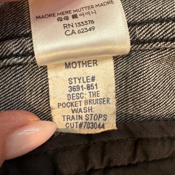 MOTHER The Pocket Bruiser Denim Jacket in Train Stops Medium - Picture 9 of 9